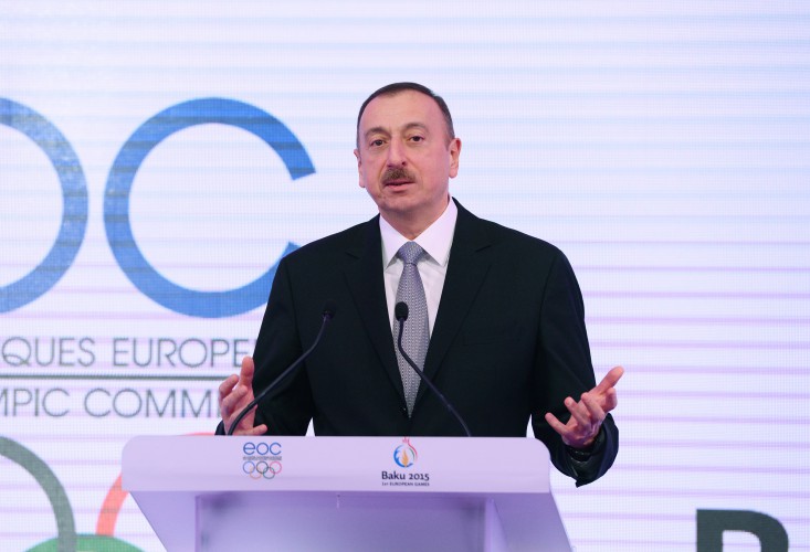 Ильхам Алиев: «В последние годы развитие спортивной инфраструктуры в Азербайджане стало весьма важным для нас вопросом» - ФОТО