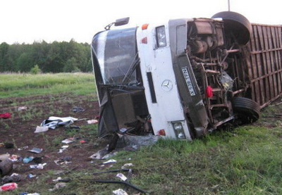 Автобус попал в аварию в Словакии, погибли 3 человека, более 20 ранены