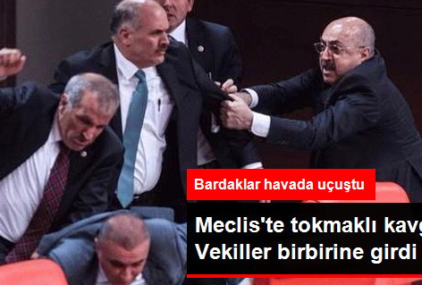 Рукопашная в турецком парламенте, 4 раненых – ФОТО