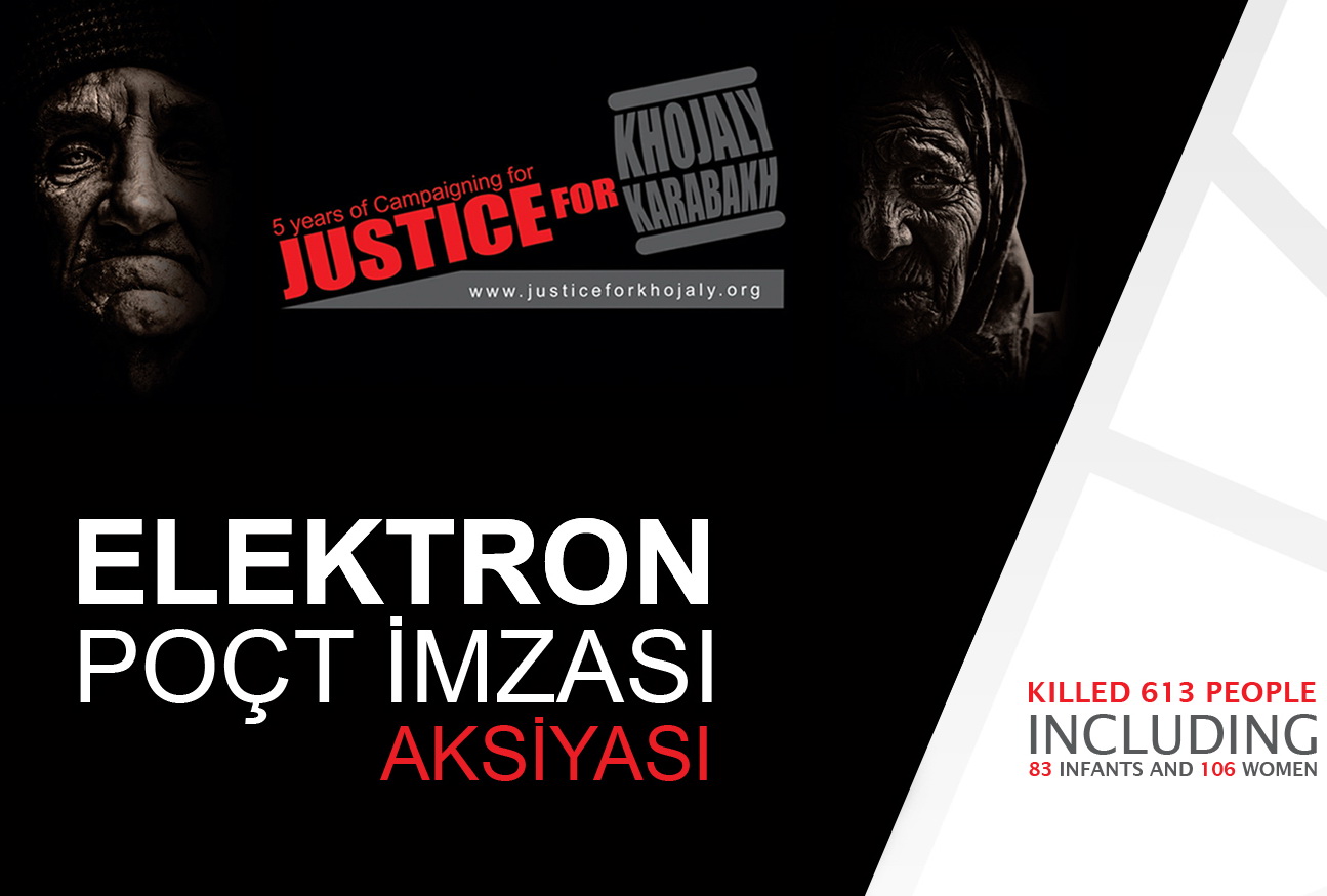 НСМОАР дал старт новой акции в рамках кампании «Справедливость к Ходжалы»