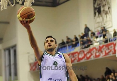 Азербайджанский баскетболист сделал дабл-дабл в матче чемпионата Грузии