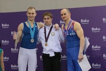 Азербайджанские гимнасты Степко и Правдина – абсолютные чемпионы страны - ФОТО