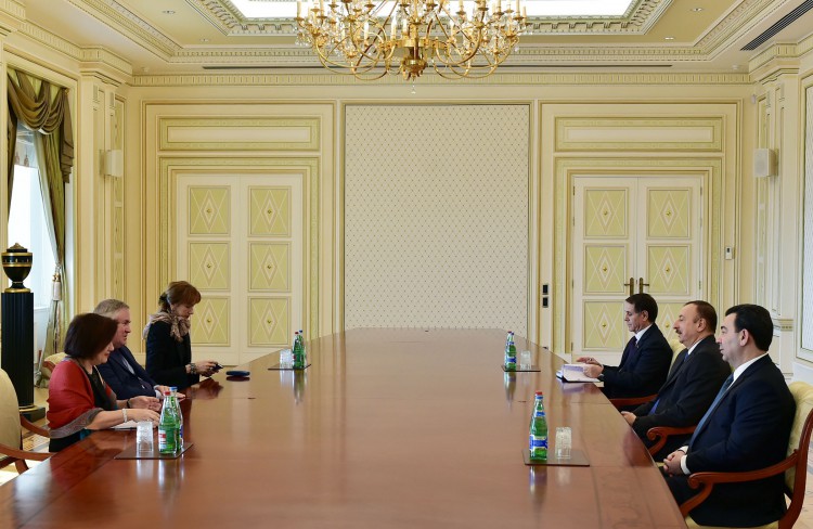 Ильхам Алиев принял докладчика комитета ПАСЕ по делам политики и демократии