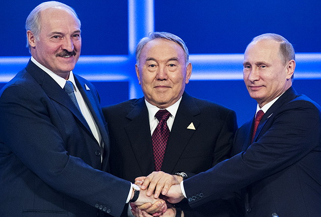 Путин, Назарбаев и Лукашенко проведут встречу в Астане