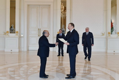 Президент Азербайджана принял верительные грамоты новоназначенного посла Эквадора в Азербайджане - ФОТО