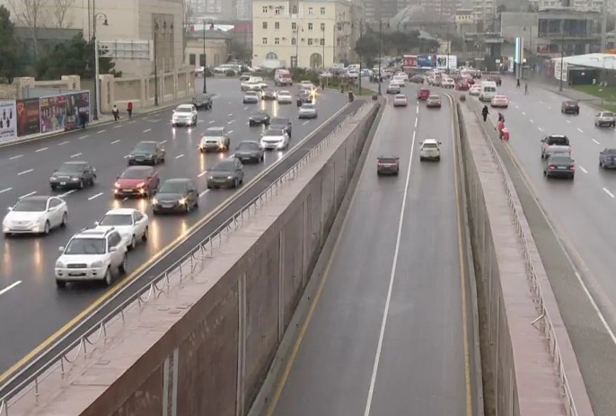 Ликвидированы пробки на одном из центральных проспектов Баку – ВИДЕО