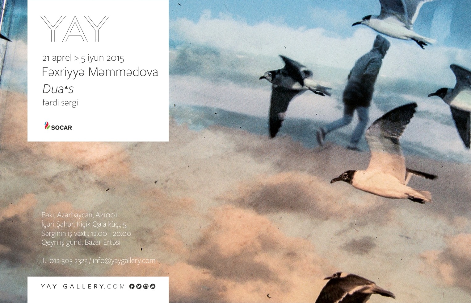 В YAY Gallery пройдет персональная выставка фотохудожницы Фахрии Мамедовой «Dua’s» - ФОТО