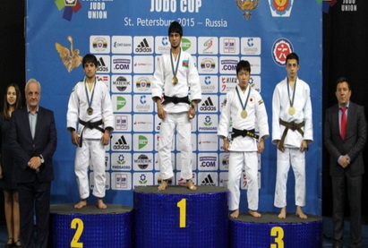Азербайджанские дзюдоисты завоевали 4 медали на Кубке Европы в Санкт-Петербурге
