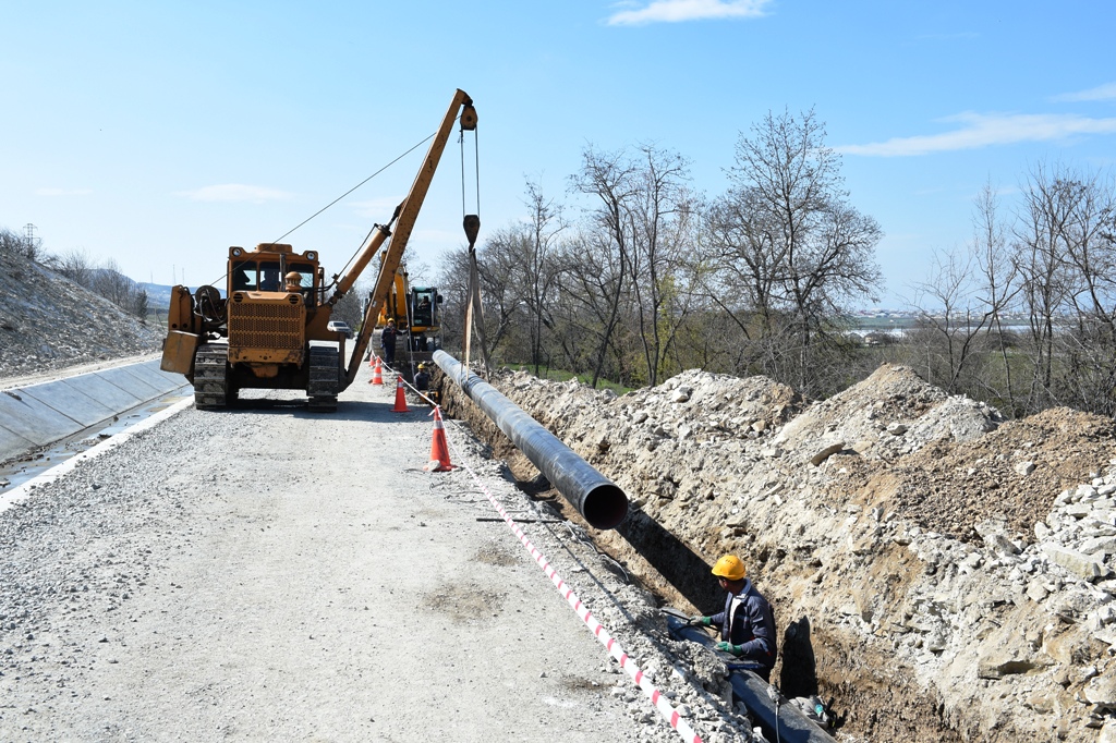 В Азербайджане строится новый магистральный водопровод – ФОТО