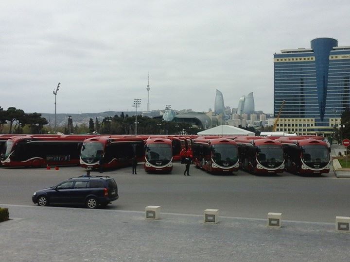 В Баку доставлены новые автобусы – ФОТО