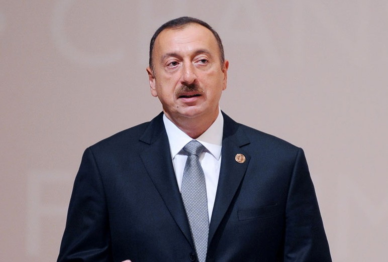 Ильхам Алиев поздравил Нурсултана Назарбаева с переизбранием на пост Президента Казахстана
