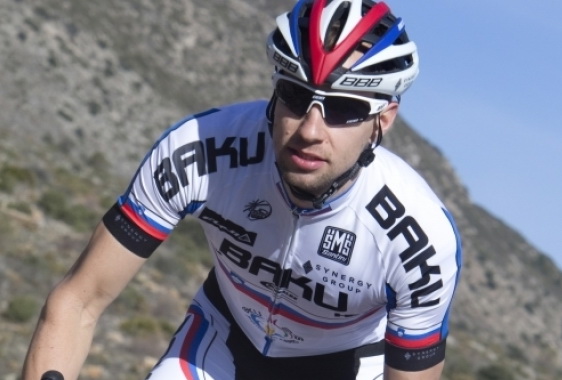 Велосипедист Synergy Baku занимает 12-е место в гонке по дорогам Франции