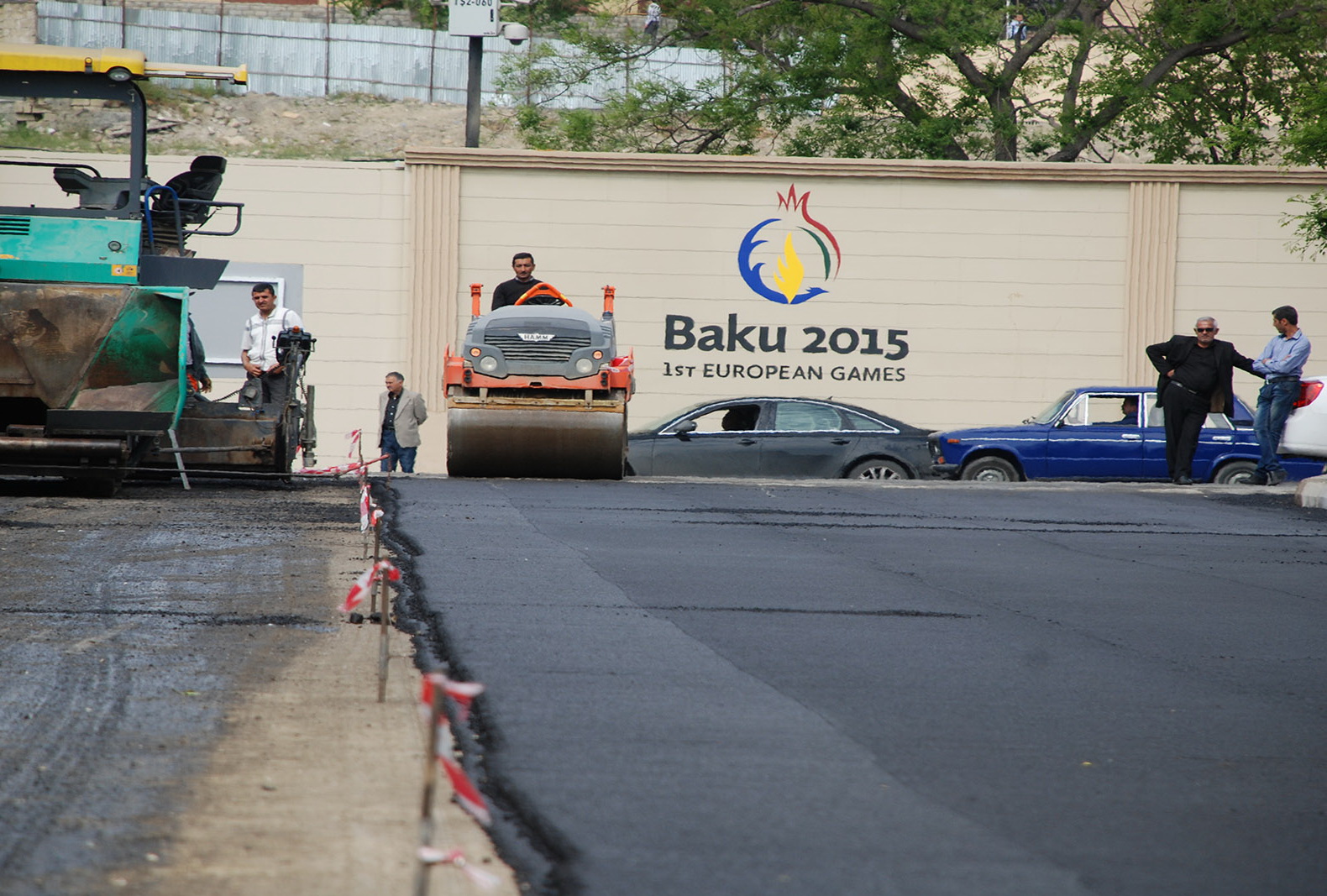 После ремонта открыта для движения автотранспорта одна из оживленных улиц Баку – ФОТО