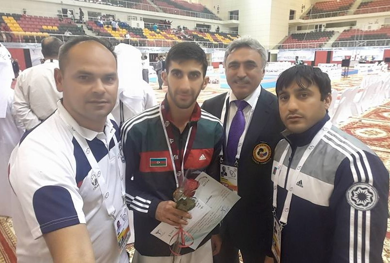 Азербайджанские каратисты завоевали 7 медалей на турнире в Катаре - ФОТО