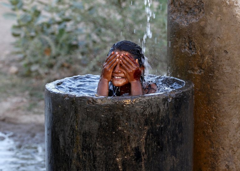 Число жертв аномальной жары на юге Индии возросло до 500