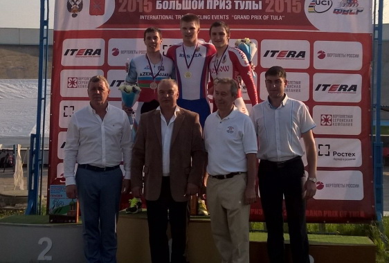 Велосипедист из Азербайджана завоевал две медали на Гран-при в России