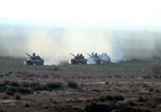 Проводятся учения Вооруженных сил Азербайджана
