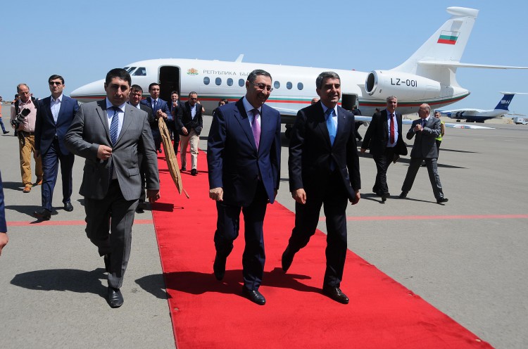 Президент Болгарии Росен Плевнелиев прибыл с визитом в Азербайджан