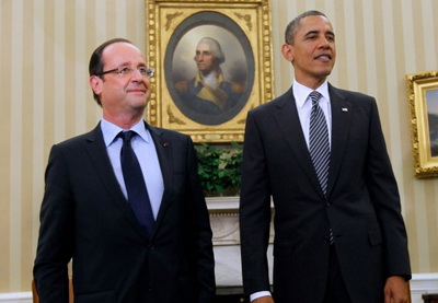 Главы США и Франции считают важным возобновить переговоры о помощи Греции