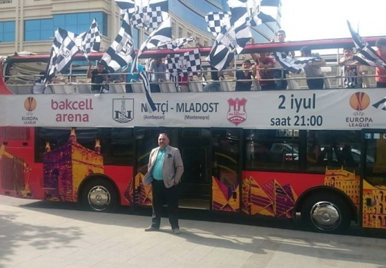 Автобусный тур перед матчем «Нефтчи» - «Младость» - ВИДЕО