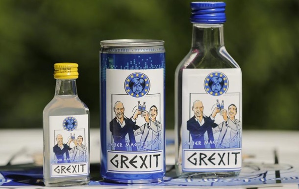 В Германии выпустили водку в честь дефолта Греции - ФОТО