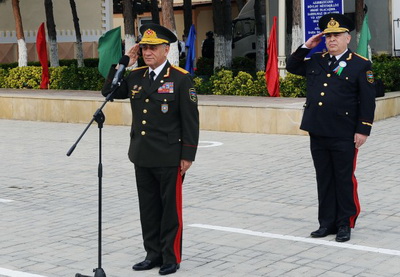 Состоялась торжественная церемония по случаю 97-й годовщины создания азербайджанской полиции - ФОТО
