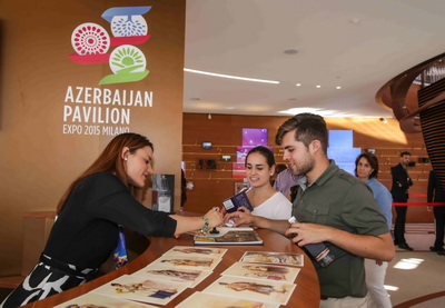 Распространен видеоролик «Национального дня» в павильоне Азербайджана на Milan Expo 2015 - ФОТО - ВИДЕО