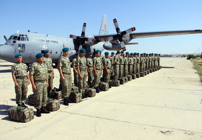 Группа азербайджанских миротворцев вернулась из Афганистана – ФОТО – ВИДЕО