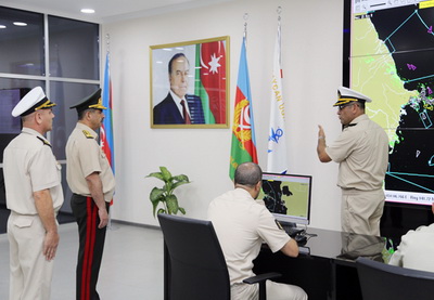 Министр обороны Азербайджана проверил уровень боеготовности ВМС - ФОТО
