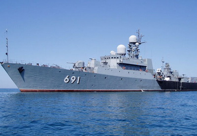 Военные корабли РФ, Казахстана и Азербайджана вышли в Каспийское море для проведения артиллерийских стрельб