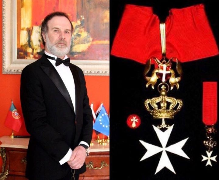 Сакит Мамедов награжден офицерским крестом Международного Союза рыцарей-кавалеров Мальтийского ордена – ФОТО