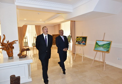 Ильхам Алиев принял участие в открытии Центра Гейдара Алиева в Джалилабаде - ФОТО