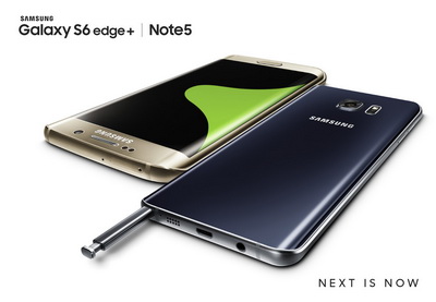Samsung представила Galaxy Note 5 и Galaxy S6 edge+