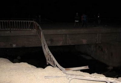 На юго-востоке Турции взорван мост, три человека ранены - ФОТО