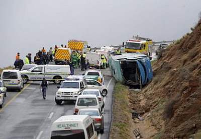 Не менее 30 человек погибли в ДТП с автобусами в ЮАР