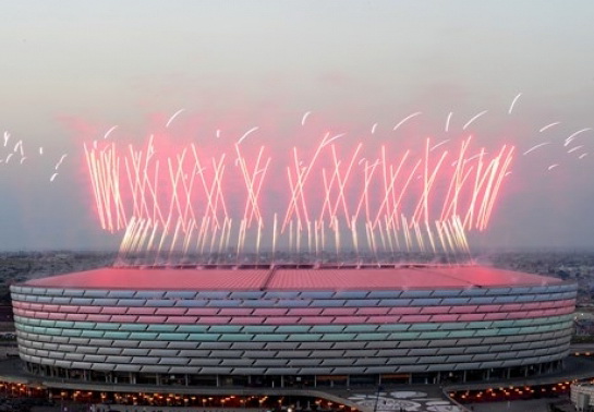 До матча Азербайджан – Италия на Олимпийском стадионе состоится еще одна игра