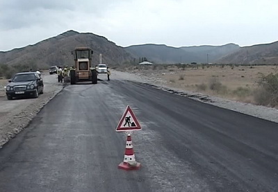 В Азербайджане завершается реконструкция оживленной автомагистрали - ФОТО