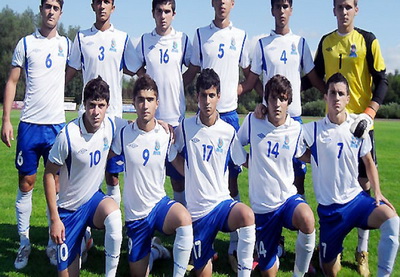 Юношеская сборная Азербайджана по футболу сыграла вничью с Беларусью