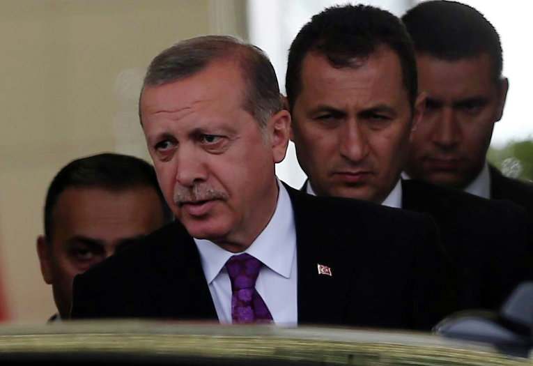 Эрдоган: РФ, Турция, США и Иран должны вместе решать проблему Сирии