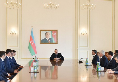 Ильхам Алиев: «Азербайджан уже смог преподнести себя в мире как спортивная страна» - ФОТО