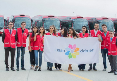 Стартовал проект добровольцев ASAN «Давайте правильно пользоваться общественным транспортом» – ФОТО