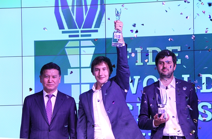 В Баку состоялось закрытие Кубка мира по шахматам - ФОТО