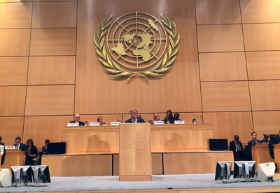 Азербайджанская делегация принимает участие в сессии Исполнительного комитета Верховного комиссариата ООН по делам беженцев в Женеве