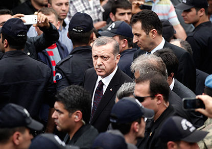 Охрана Эрдогана дважды подралась с бельгийскими полицейскими