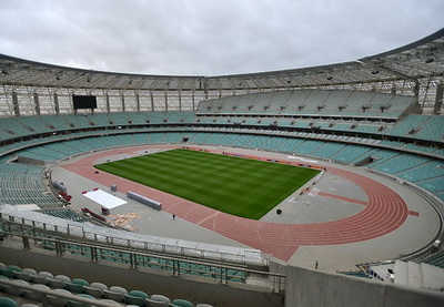 Работы на Олимпийском стадионе к матчу Азербайджан – Италия близятся к завершению – ФОТО