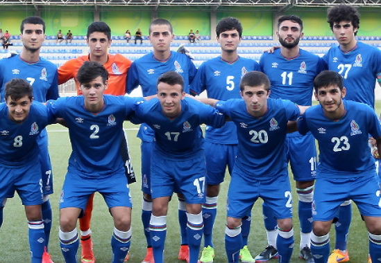 Юношеская сборная Азербайджана по футболу одержала крупную победу