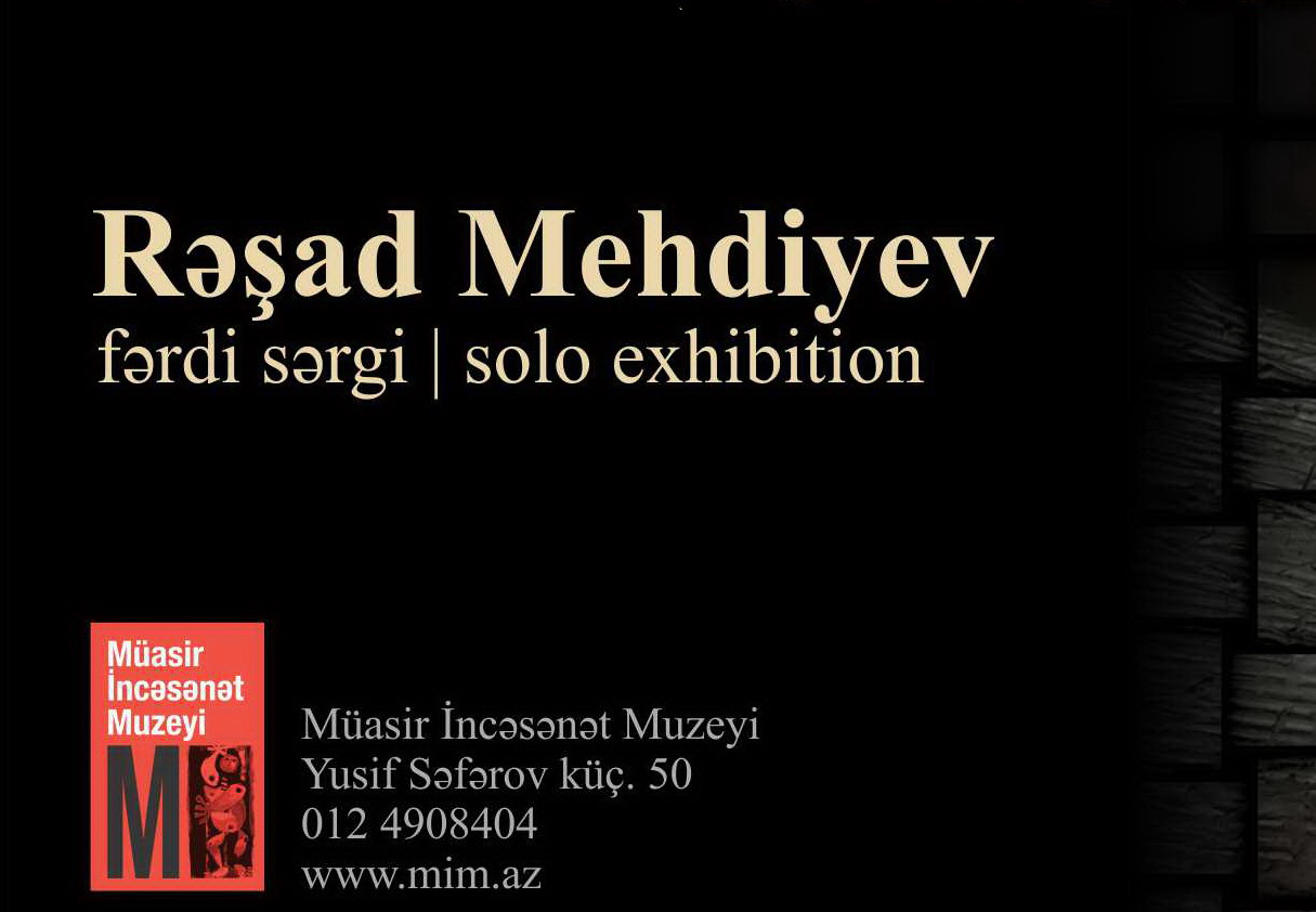 В Баку откроется выставка известного художника Рашада Мехтиева