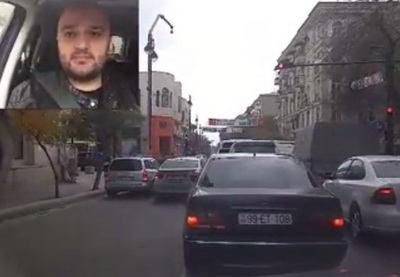 Телерадиоведущий эмоционально показал главную причину пробок в Баку – ВИДЕО