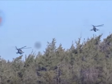 Сирийские боевики сняли на видео уничтожение российского Ми-8 - ВИДЕО