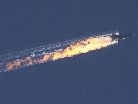 СМИ: Турецкий самолет F-16 караулил российский бомбардировщик - КАРТА